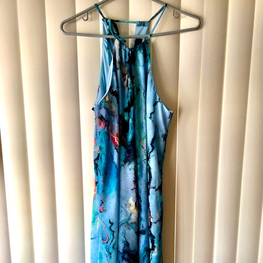 Mossimo Light Blue Sleeveless Dress